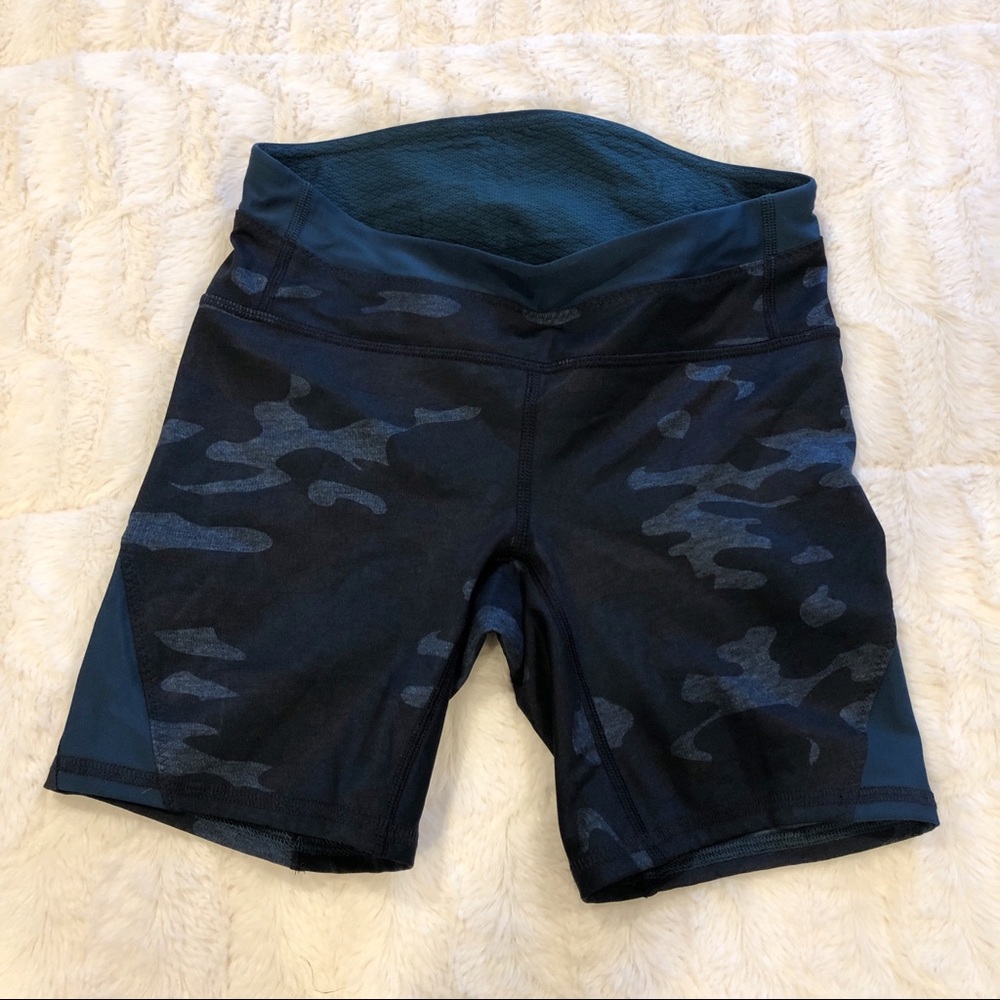 Lululemon Camo Biker Shorts